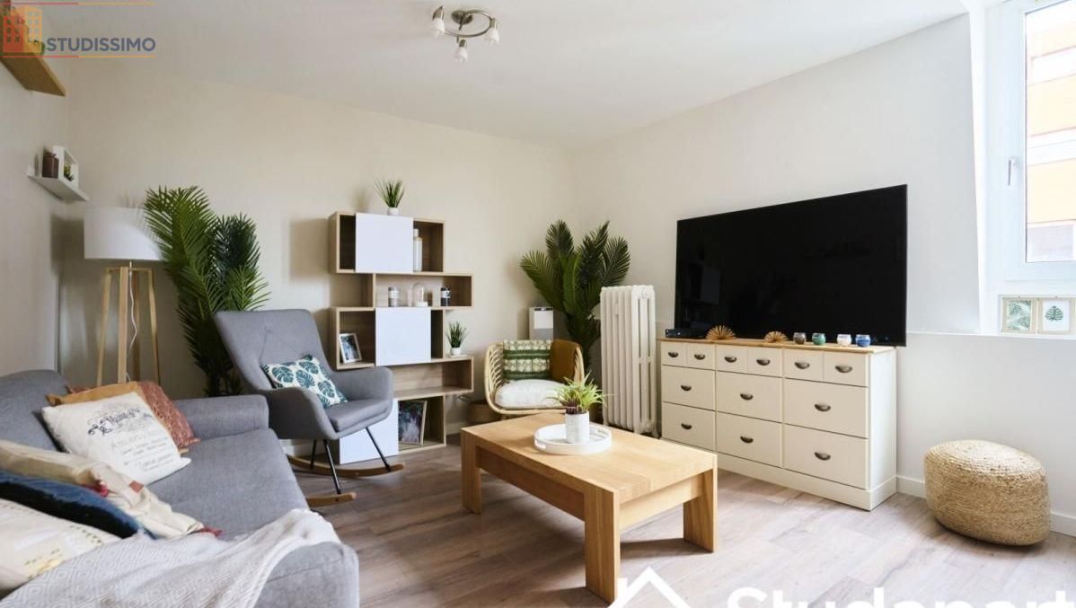 Studio meublé 11m² Lille - Meublé, DPE A - Photo 1