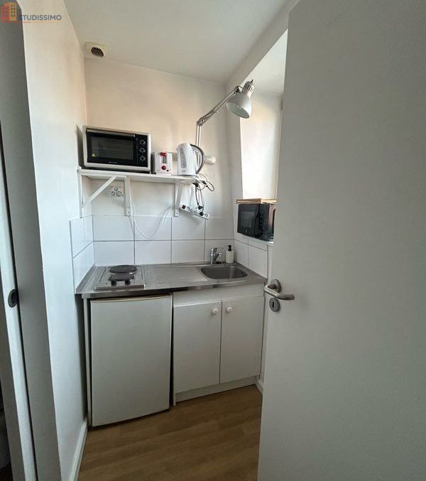 Studio meublé 20m² Lille 59800 - Lumineux, dernier étage - Photo 4