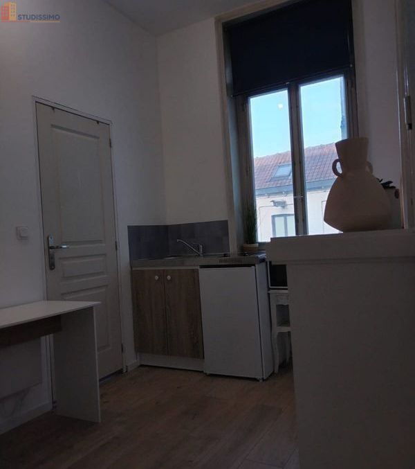 Studio meublé 18m² Tourcoing centre - Idéal étudiant - Photo 3