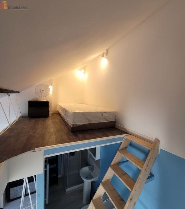 Studio meublé 19m² Loos - Proche faculté, proche CHR - Photo 1