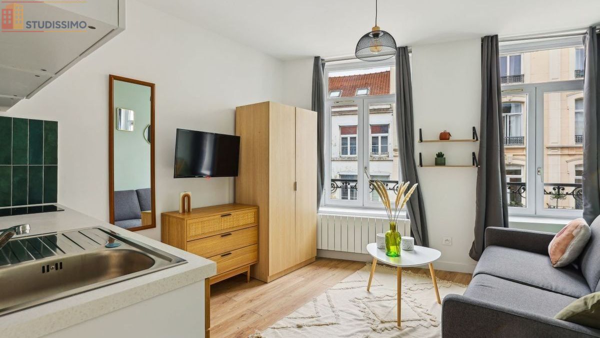 Studio meublé 15m² Lille 59800 - Meublé, DPE C - Photo 9