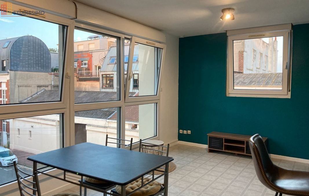 Studio meublé 26m² Dunkerque - Lumineux, parking privatif - Photo 3
