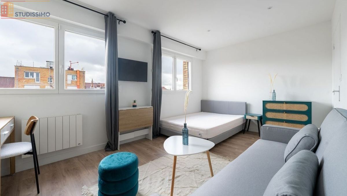 Studio 23m² Lille centre - Meublé, 4e étage - Photo 25