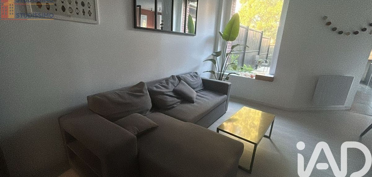 Studio meublé 16m² Lille 59260 - Meublé, DPE D - Photo 4