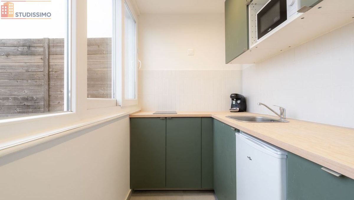 Studio 24m² Lille centre - Meublé, étage élevé - Photo 22