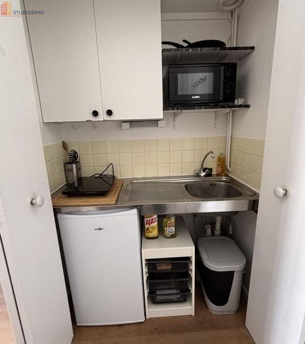 Studio 23m² Lille 59000 - Meublé, 1 pièce - Photo 8