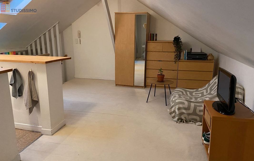 Studio 20m² Marcq-en-Baroeul - Meublé, dernier étage - Photo 3