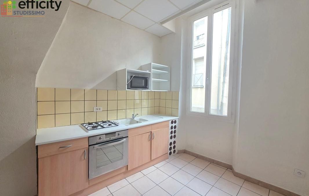 Studio 20m² Digne-les-Bains - lumineux, au 1er étage - Photo 4