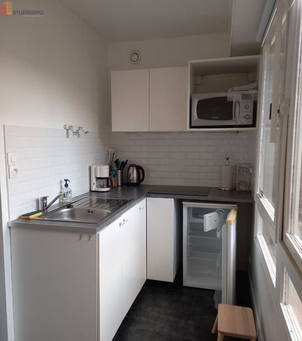 Studio meublé 26m² Lille 59800 - Proche La Catho - Photo 1