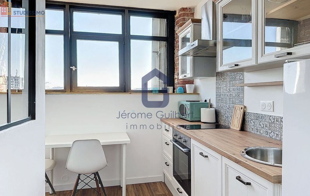 Studio meublé 29m² Lille 59000 - Meublé, 3e étage - Photo 19