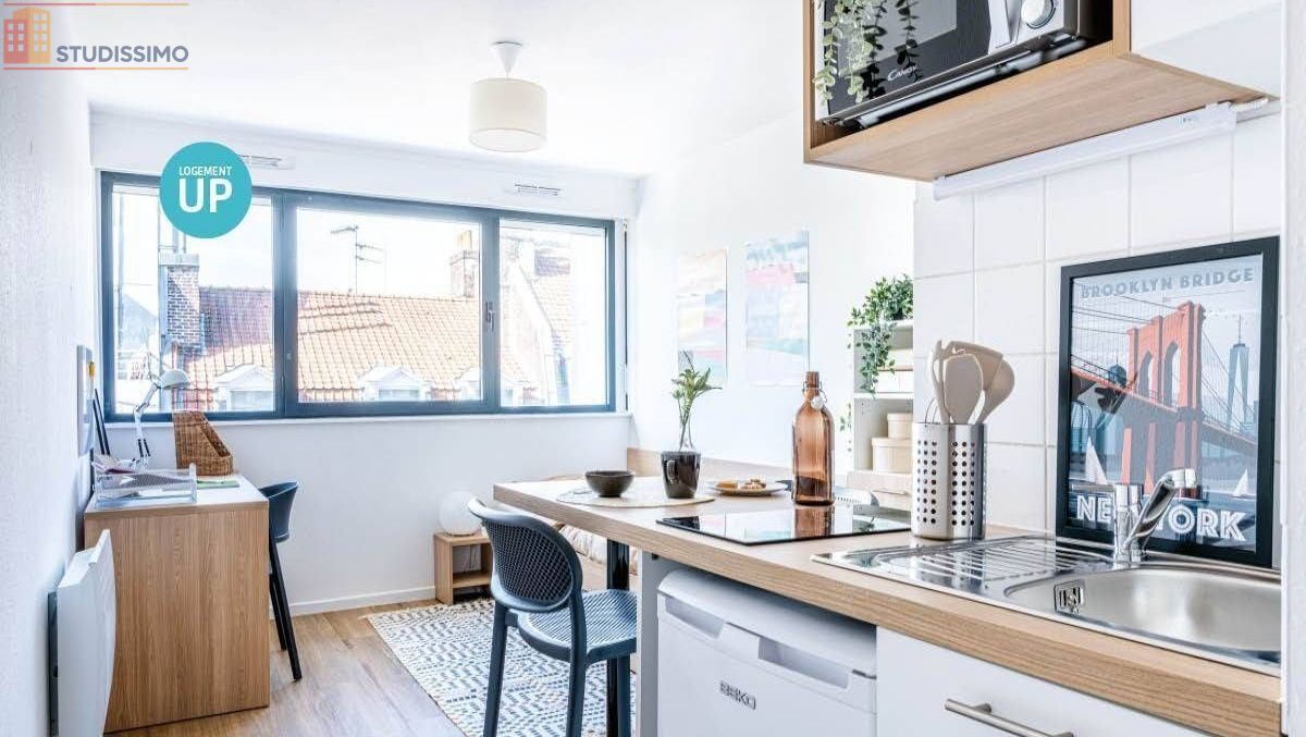 Studio meublé 16m² Lille 59800 - Meublé, 1 pièce - Photo 2