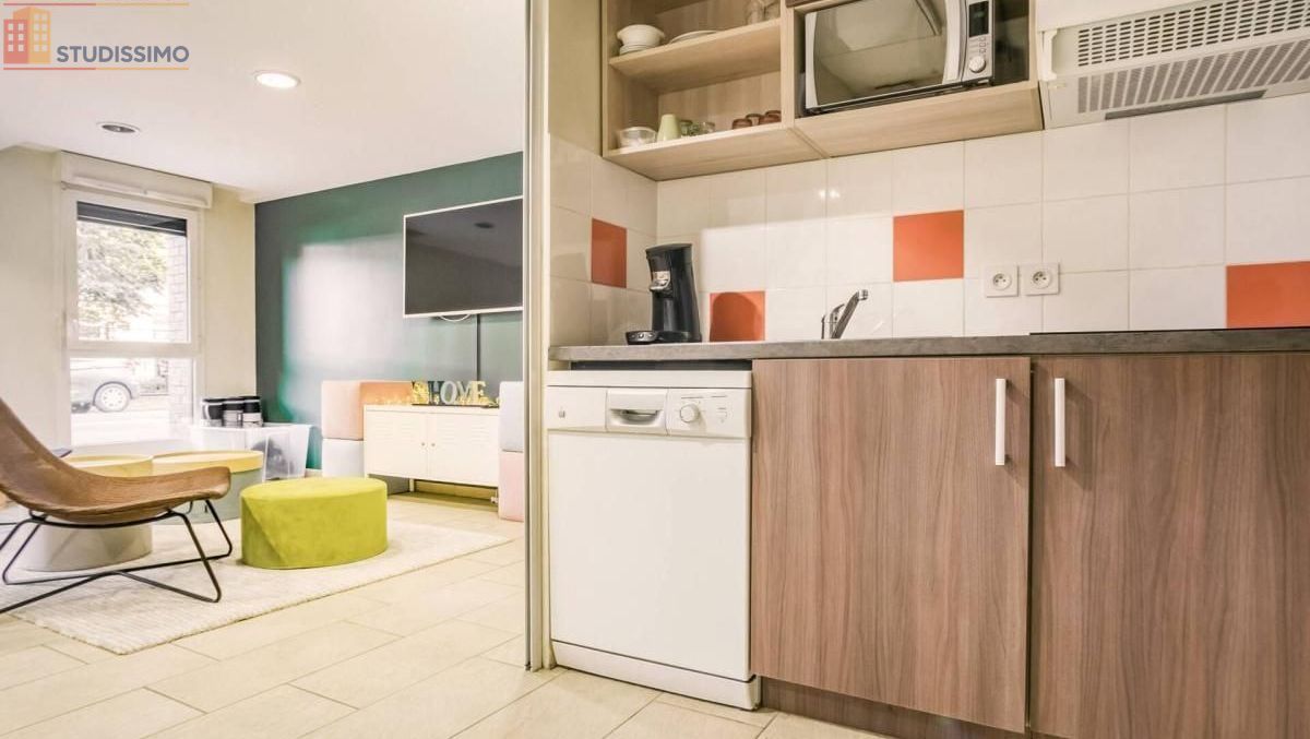 Studio meublé 21m² Roubaix - Meublé, 1 pièce - Photo 1