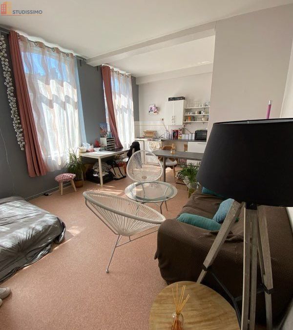 Studio 29m² Lille centre - calme, lumineux - Photo 4