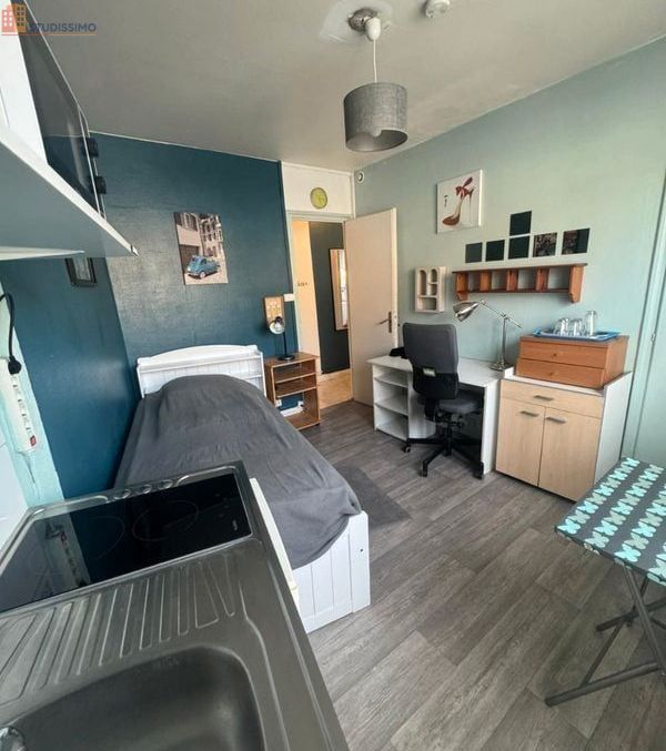 Studio meublé 18m² Lezennes - Meublé, lumineux - Photo 1