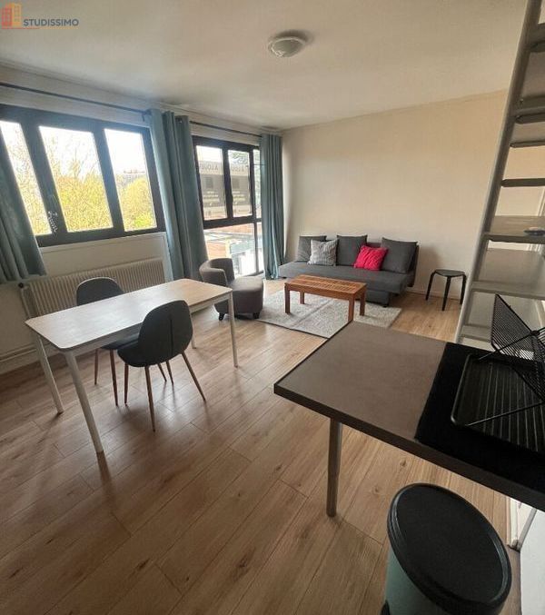 Studio meublé 28m² La Madeleine 59110 - Lumineux, dernier étage - Photo 18