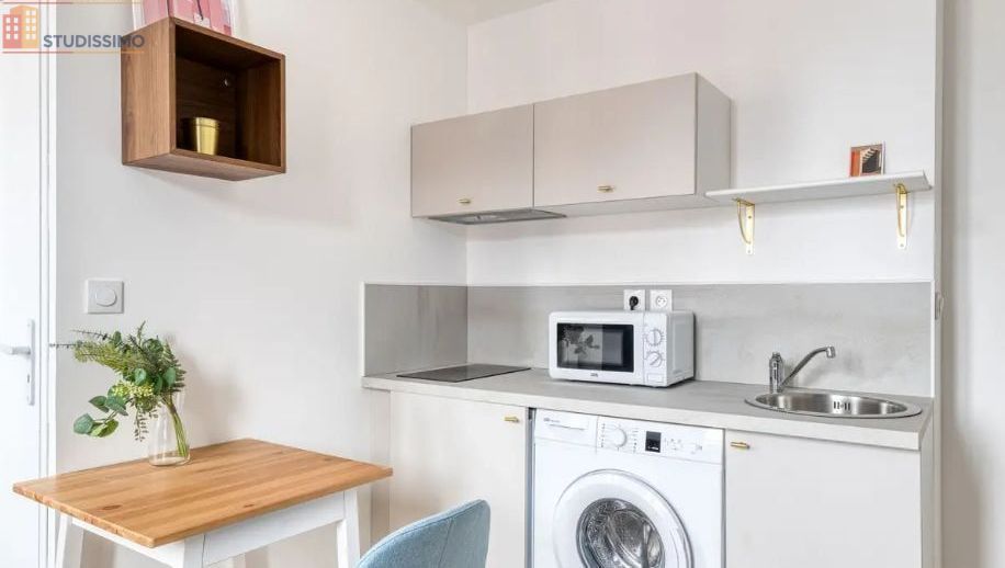 Studio meublé 17m² Lille 59000 - Lumineux, rénové - Photo 3