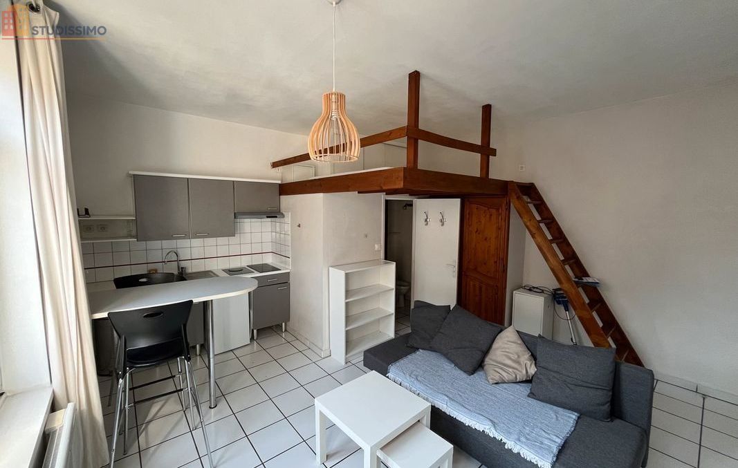 Studio meublé 21m² Lille centre - Mezzanine, lumineux - Photo 3