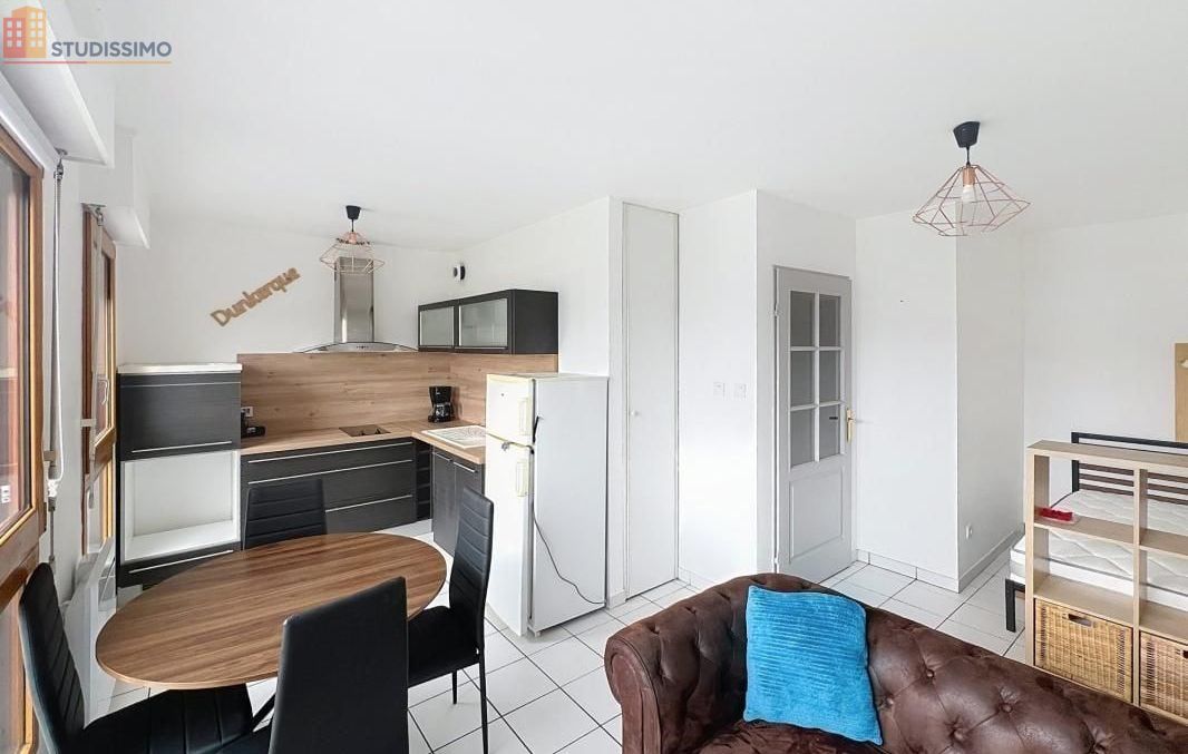 Studio meublé 32m² Dunkerque 59140 - Lumineux - Photo 1