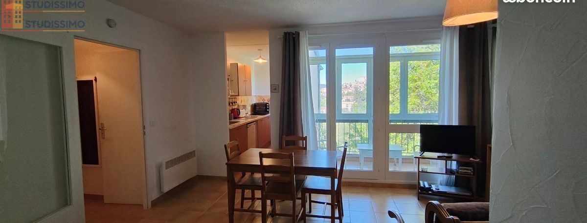 Studio 30m² Gréoux-les-Bains - Terrasse fermée - Photo 2