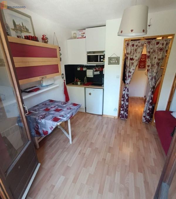 Studio meublé 15m² Allos 04260 - Meublé, 1er étage - Photo 2