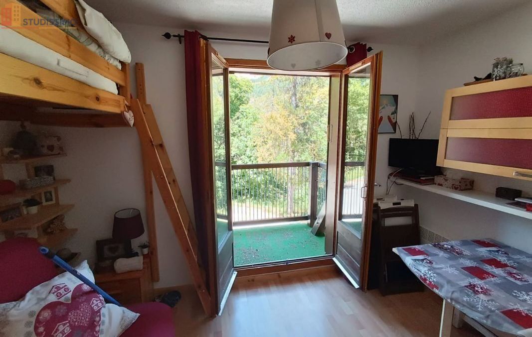 Studio meublé 15m² Allos 04260 - Meublé, 1er étage - Photo 1