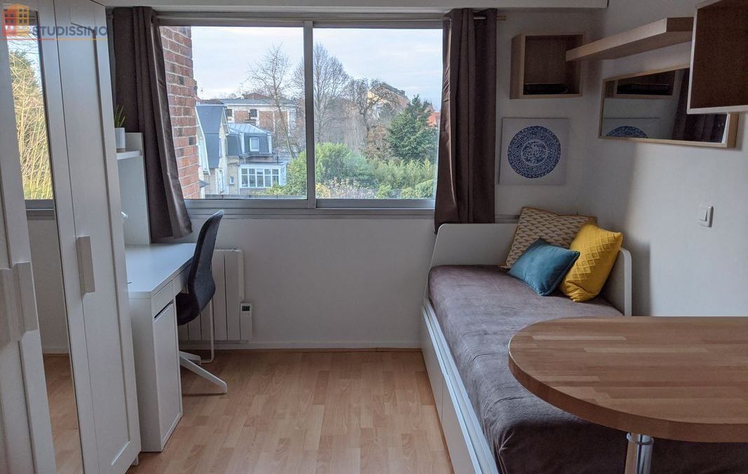 Studio meublé 17m² Roubaix 59100 - Proche parc et tram - Photo 4