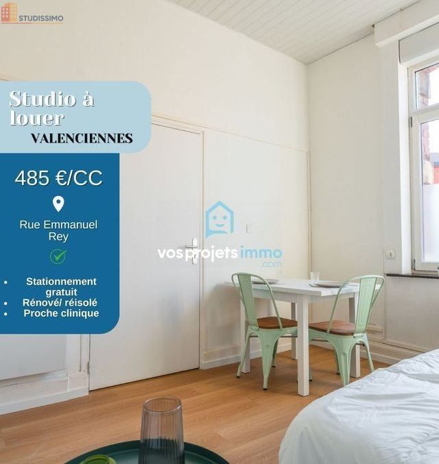 Studio meublé 18m² Valenciennes - Meublé, DPE C - Photo 15