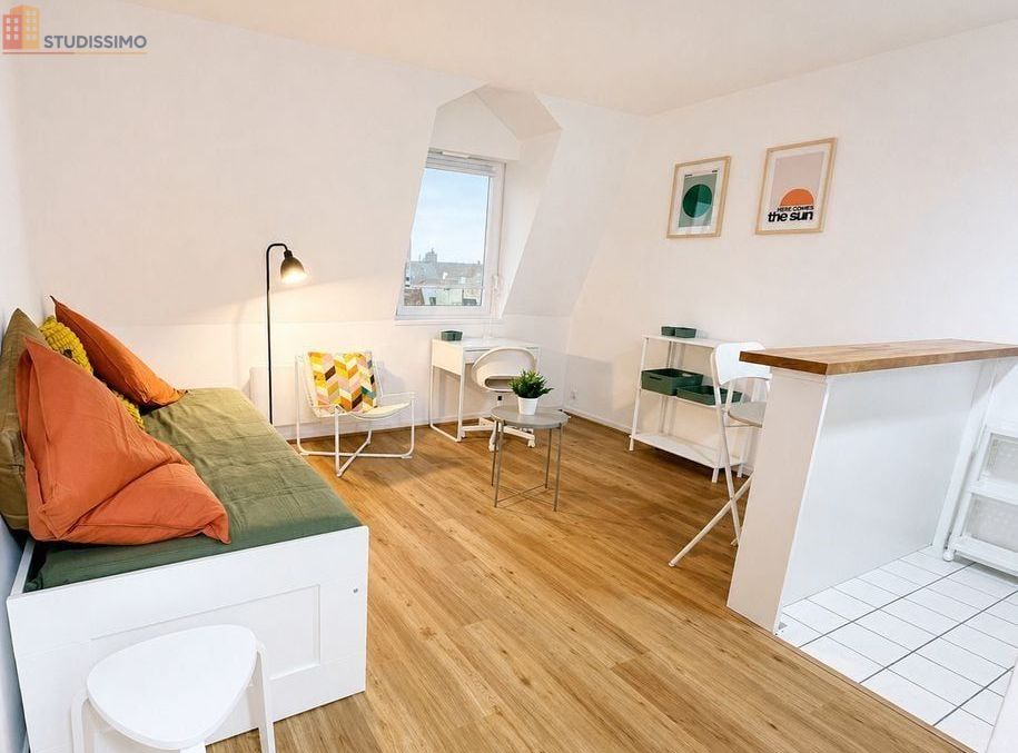 Studio meublé 23m² Valenciennes - Meublé, dernier étage - Photo 4