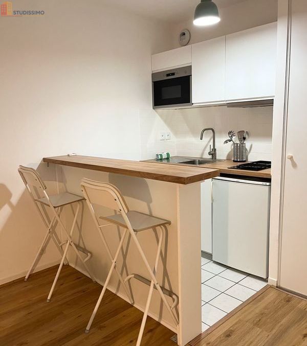 Studio meublé 23m² Valenciennes - Meublé, dernier étage - Photo 1