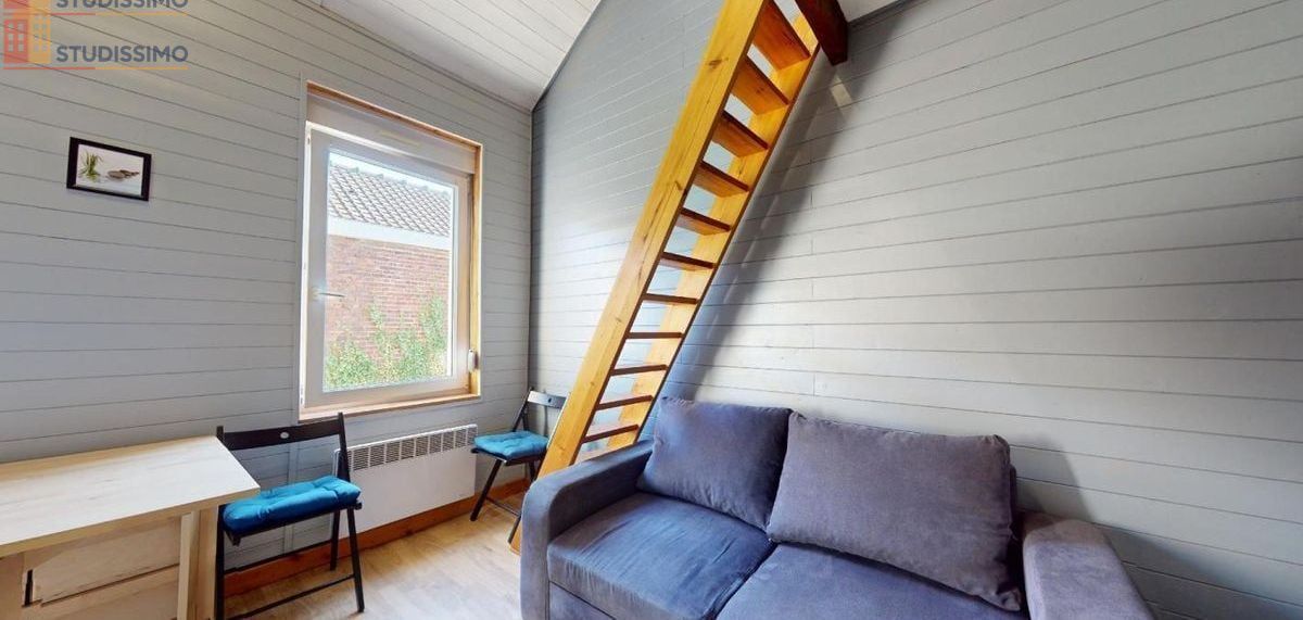 Studio meublé 15m² Loos 59120 - Meublé, 1er étage - Photo 15