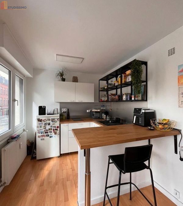 Studio 31m² Lille 59800 - Grand, meublé - Photo 6