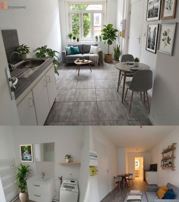 Studio 16m² Tourcoing 59200 - Quartier Blanche Porte - Photo 3