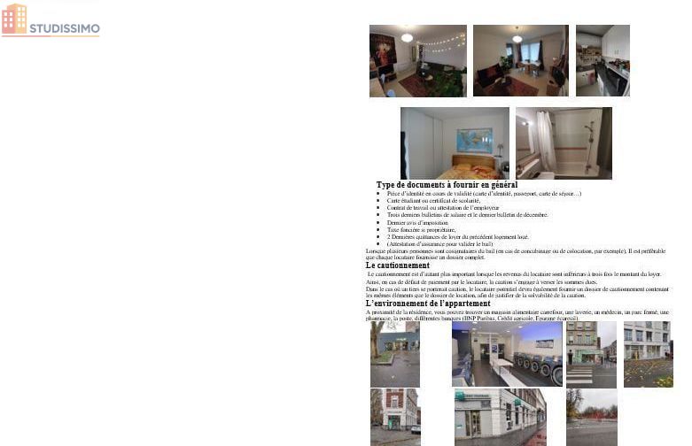 Studio 35m² Lille 59000 - Parking, 2e étage - Photo 2