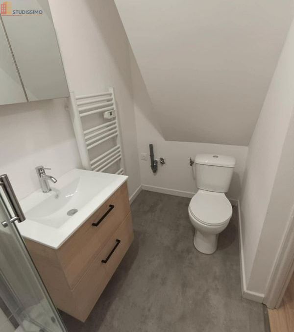 Studio meublé 30m² Roubaix 59100 - Meublé, idéal étudiant - Photo 2