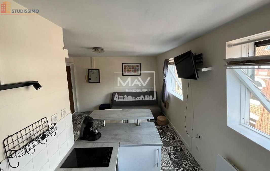 Studio meublé 22m² Lille 59800 - Meublé, étage élevé - Photo 7