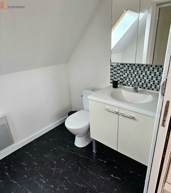 Studio meublé 27m² La Bassée - Lumineux, 2e étage - Photo 4