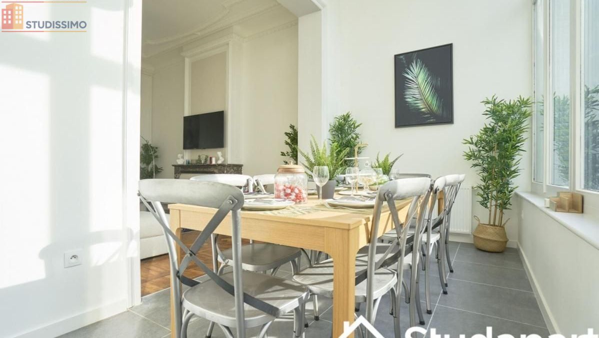 Studio meublé 13m² Tourcoing - Meublé, DPE A - Photo 1