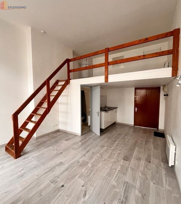Studio 23m² Lille 59800 - Lumineux, proche commerces - Photo 3