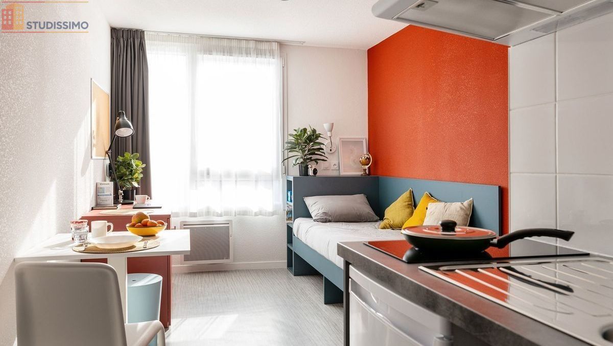 Studio 18m² Roubaix 59100 - Meublé, en résidence étudiante - Photo 11