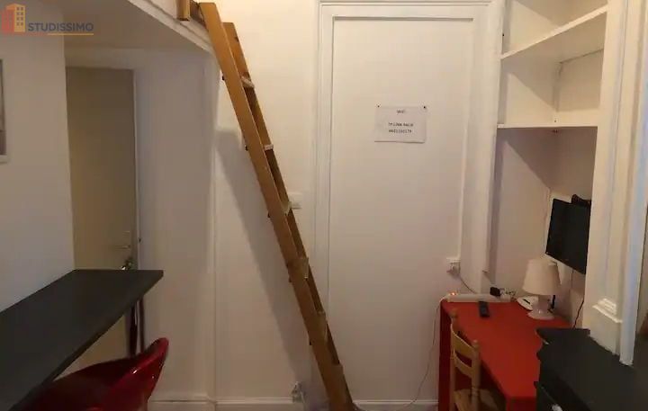 Studio meublé 13m² Lille centre - Mezzanine de couchage - Photo 2