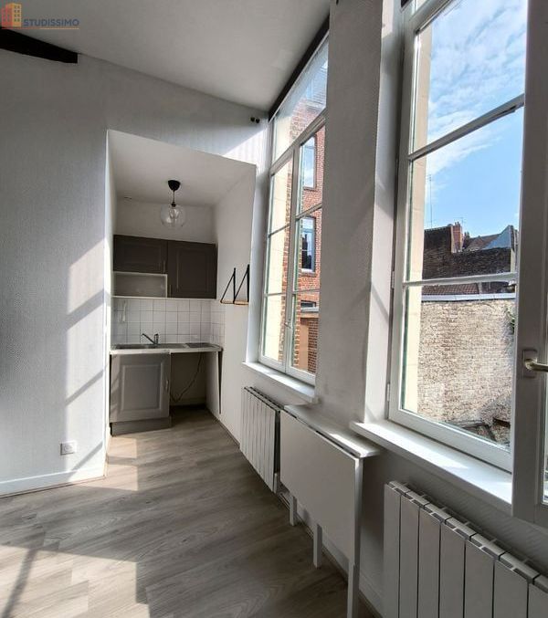 Studio meublé 25m² Lille centre - Meublé, hyper centre - Photo 3