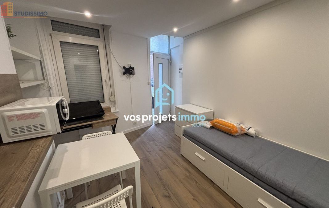Studio meublé 15m² Valenciennes - Meublé, DPE C - Photo 2