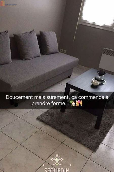 Studio meublé 25m² Sequedin - Rénové, meublé - Photo 1