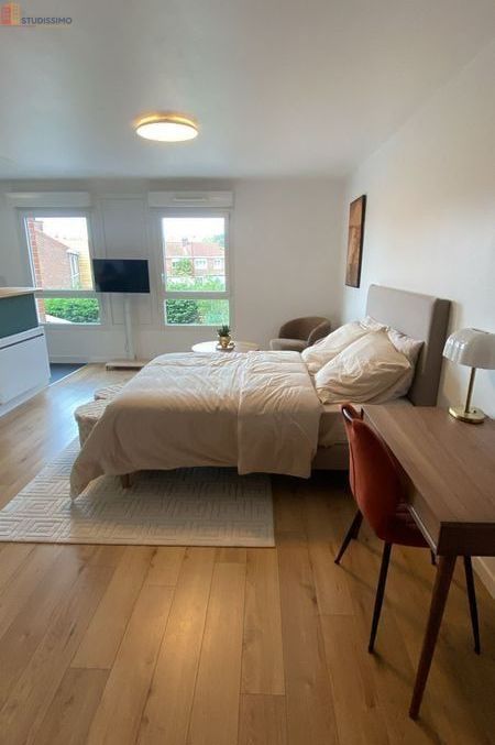 Studio 33m² Marcq-en-Barœul - Meublé, neuf - Photo 1