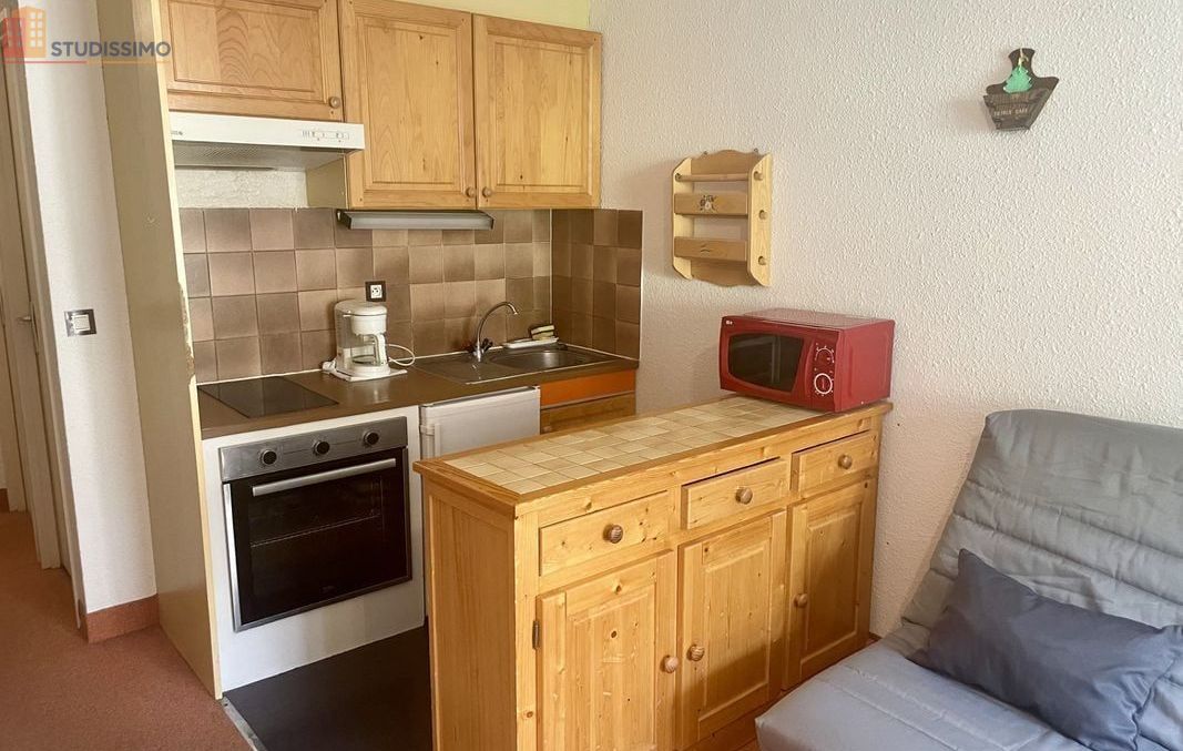 Studio 27m² Orcières 05170 - Étage élevé, vue dégagée - Photo 6