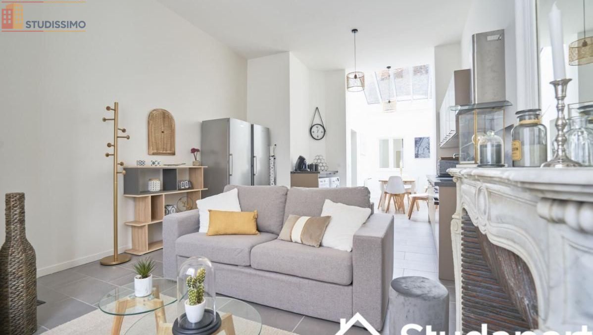 Studio meublé 13m² Lille 59000 - Meublé, DPE A - Photo 3