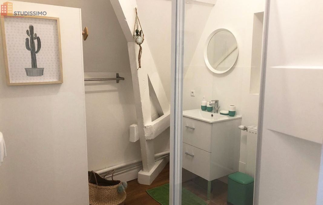 Studio meublé 18m² Roubaix 59100 - Proche EDHEC, équipé - Photo 1