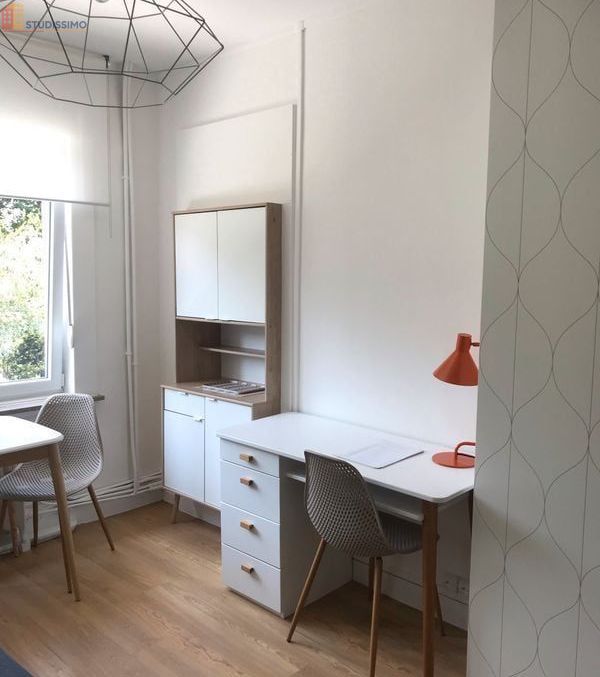 Studio meublé 17m² Roubaix - Proche EDHEC, équipé - Photo 2