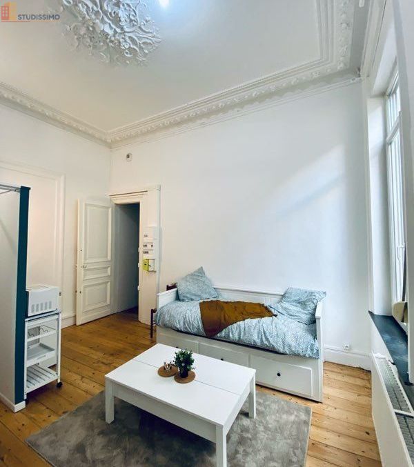 Studio meublé 20m² Lille 59800 - Meublé, centre-ville - Photo 2