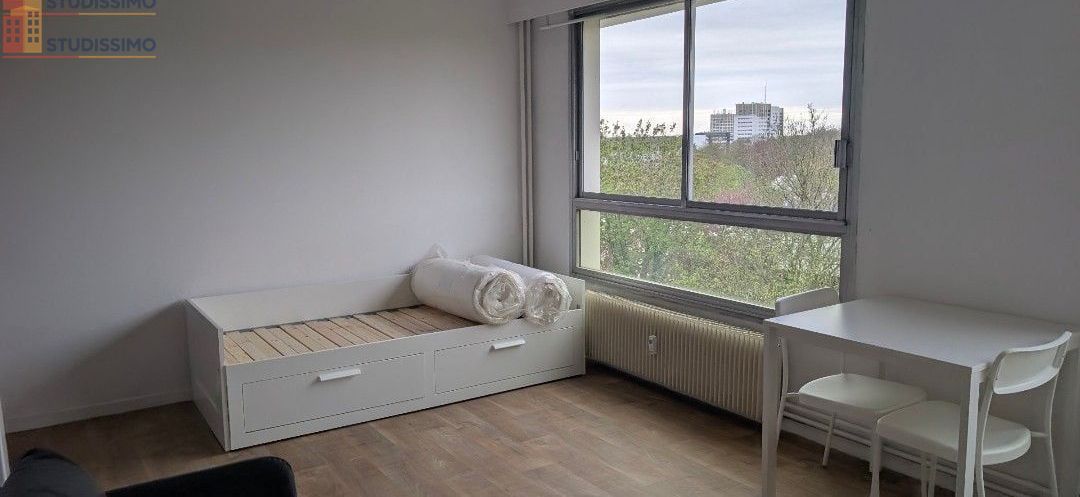 Studio meublé 28m² Lambersart - 9e étage, lumineux - Photo 5